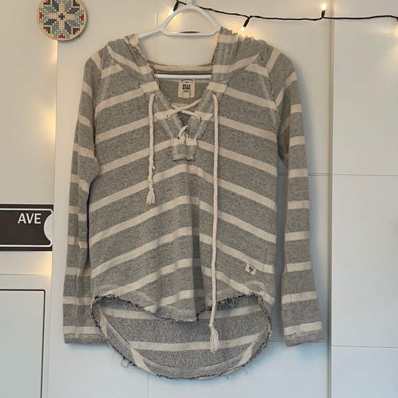 S Billabong Pullover Beach Coverup Sweatshirt Hoodie - Picture 1 of 1